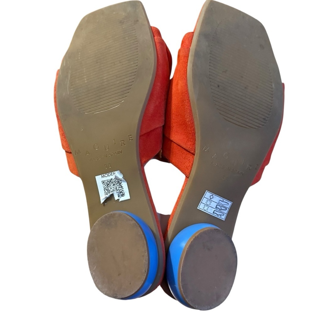 Maguire Modena Sandal - Tangerine Size 38 - Picture 8 of 8